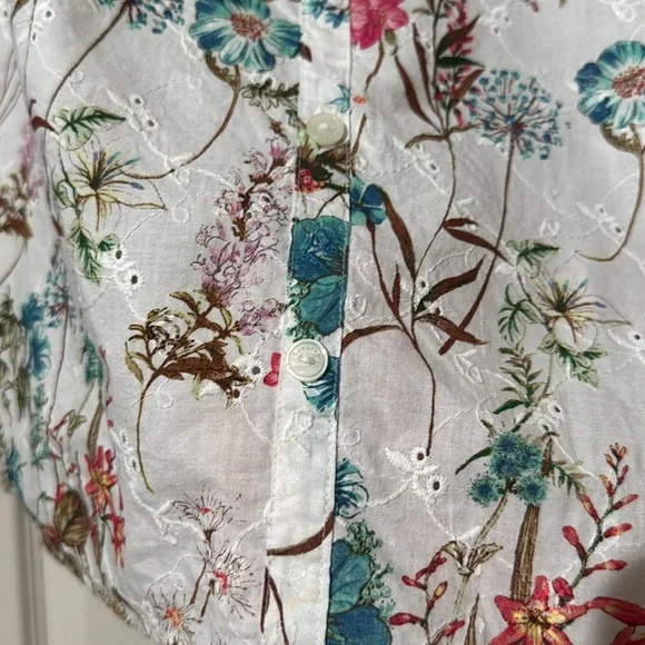 Sanctuary over the shoulder eyelet top size Large - Picture 4 of 7